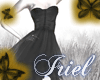 ~Iriel Black Swan Dress