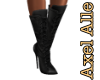 AA Black Lace Up Boots