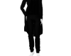Black Open Coat Pants
