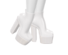 MS Tiara White Boots