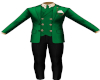 3Pc Emerald Green Suit