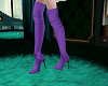 Violet Thigh High Boots