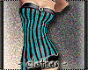 clothes - teal Goth