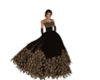 Bronze Feather Gown