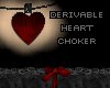 [P]  red heart choker