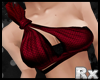 [Rx] Dark Wrap Top RED