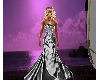 SILVER FORMAL GOWN