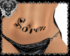 Soren Belly Tattoo