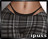 !iP Plaid Cargos LLT