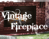 !!Z!! Vintage Fireplace