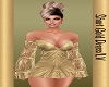 LV/Short Gold Dress
