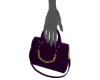LV Purple Handbag