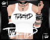 |T| White Twiztid Tank