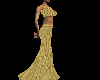long golden dress