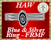 Blue & Silver Ring FRMF