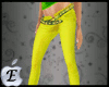 EDJ Yellow Jean Pants