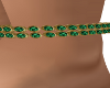 Emerald (L) Anklet