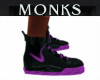 Purple and Black Sneaker