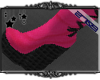 [2709]Denim Boots Pink