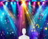 Stage music background