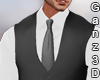 Elegant Vest Suit Gray