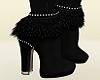 Fur Black Boots