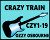 CRAZY TRAIN by OZZY