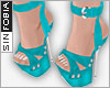 ::S::Diamond Sandals Aqu