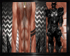 guantes calavera black