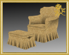 Tan Chroma Chair/Ottoman