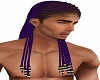 Long Braids Purple Male