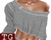 Gray Bebe Sweater