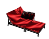 Animated red chaise