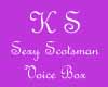 Sexy Scotsman Voice Box