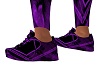 purple hearts sneakers