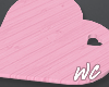 Pink Heart Cutting Board