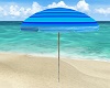 Blue Beach Umbrella