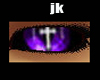 goth eyes purple