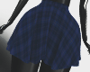 [RX] Plaid Skirt Blue