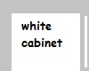 white office cabinet