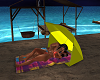 Beach Umbrella Kiss Ani