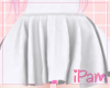 p. heart white skirt