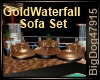 [BD]GoldWaterfallSofaSet