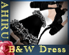 [A] B&W Dress