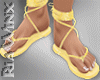 Braided Sandals Lemon