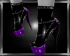 b purple duple shoes F