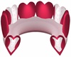 Valenitnes Heart Couch