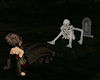ANIMATED SCARY  GRAVE
