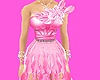 *T* Chiffon Gown Pink
