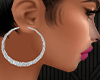 Animated Silver Earrings
